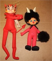 Pair of Devil Dolls