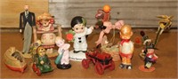 Assorted Lot of Mini Figurines & More