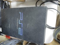PS2 AS IS-MISSING PART IN BACK(HARD DRIVE?)
