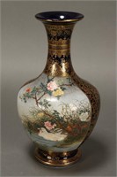 Good Satsuma Porcelain Vase,