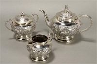 South East Asian Three Piece Tea Service,