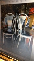 Metal chairs - Set of 4