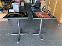 Square resturant table small 24x24x28