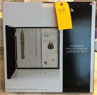 HANGING PHOTO FRAME JEWELRY CABINET