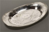 Chinese Silver Serving Dish,