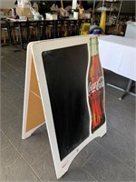 Coca Cola Chalk Sign