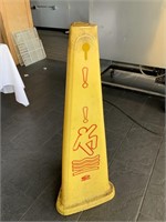 Yellow Caution Cone