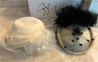 3 LADIES HATS OFF WHITE