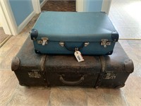 2 x Vintage Suit Cases