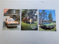 3 x Ford XA Wagon, Van and Ute Dealership