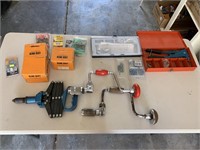 Box Lot Workshop Tools, Screws etc