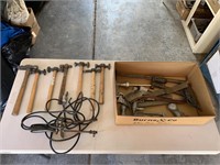 Box Lot Tools inc Hammers etc