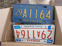 indiana licenses plates