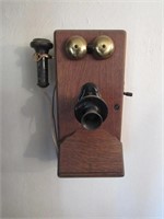 kellogg oak wall phone