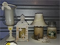 Lot of 4 candle