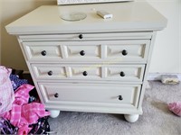 Ikea 3-drawer chest with pull out table on ball