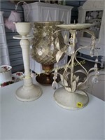 3 candle stands