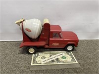 Vintage Tonka Mini Jeep cement truck metal toy