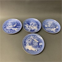 Set Of 4 Homestead Plates