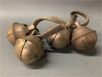 Set of Early Brass Sleigh Bells