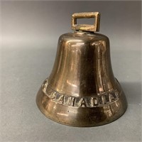 Early Canadian Brass Bell