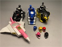 Mighty Morphin Power Rangers Lot + Accessories