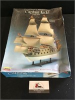 Lindberg Captain Kidd Pirate Ship Model