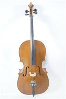 A 4/4 Full Size Orchestral Cello and Bow