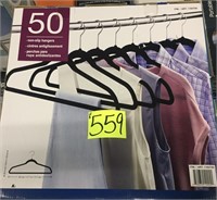 50 non-slip hangers