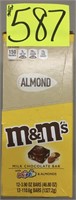 M&M's milk chocolate bat w/minis & almonds