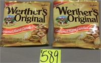 2-5.5oz Werther's original caramel hard candies