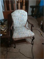 Wonderful Tapestry Upholstered Arm Chair