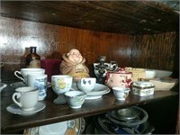 Porcelain, Pottery & Miniature Lot