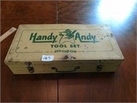 Handy Andy Tool Box, Plane, Vintage Patterns