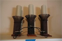 candles, holders and arched candle holders