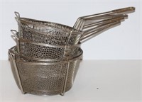 (5) 8" WIRE FRY BASKETS