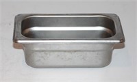 1/9 SIZE STAINLESS STEEL STEAM TABLE PAN