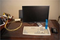 Dell computer monitor and gateway 2000 keyboard