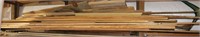 2nd Shelf of Misc Lumber