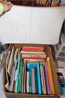 Box of Books & Wii Step