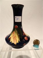 Moorcroft Pottery vase, Grape & Vine pattern,