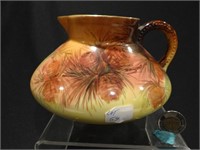 Annie Kelly hand painted Limoges (blank) pitcher,