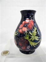 Moorcroft Pottery vase, 5 1/2" h., impressed marks