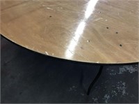 (4) 6 ft Round Folding Tables