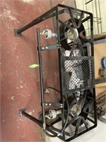 Double Propane Cooker Metal Rack