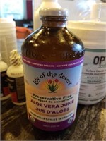 Organic Aloe Vera Juice, Inner Fillet, 32 fl oz