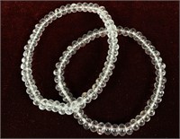 Pair of Glass Bead Bracelets