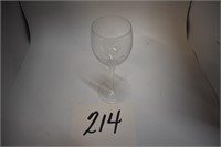 10 Crystal 8 Inch Stem Wine Glasses