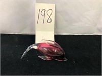 Signed Rossi Cranberry Fish