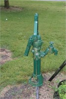 Antique Columbia Pump Company Pitcher Well Pump